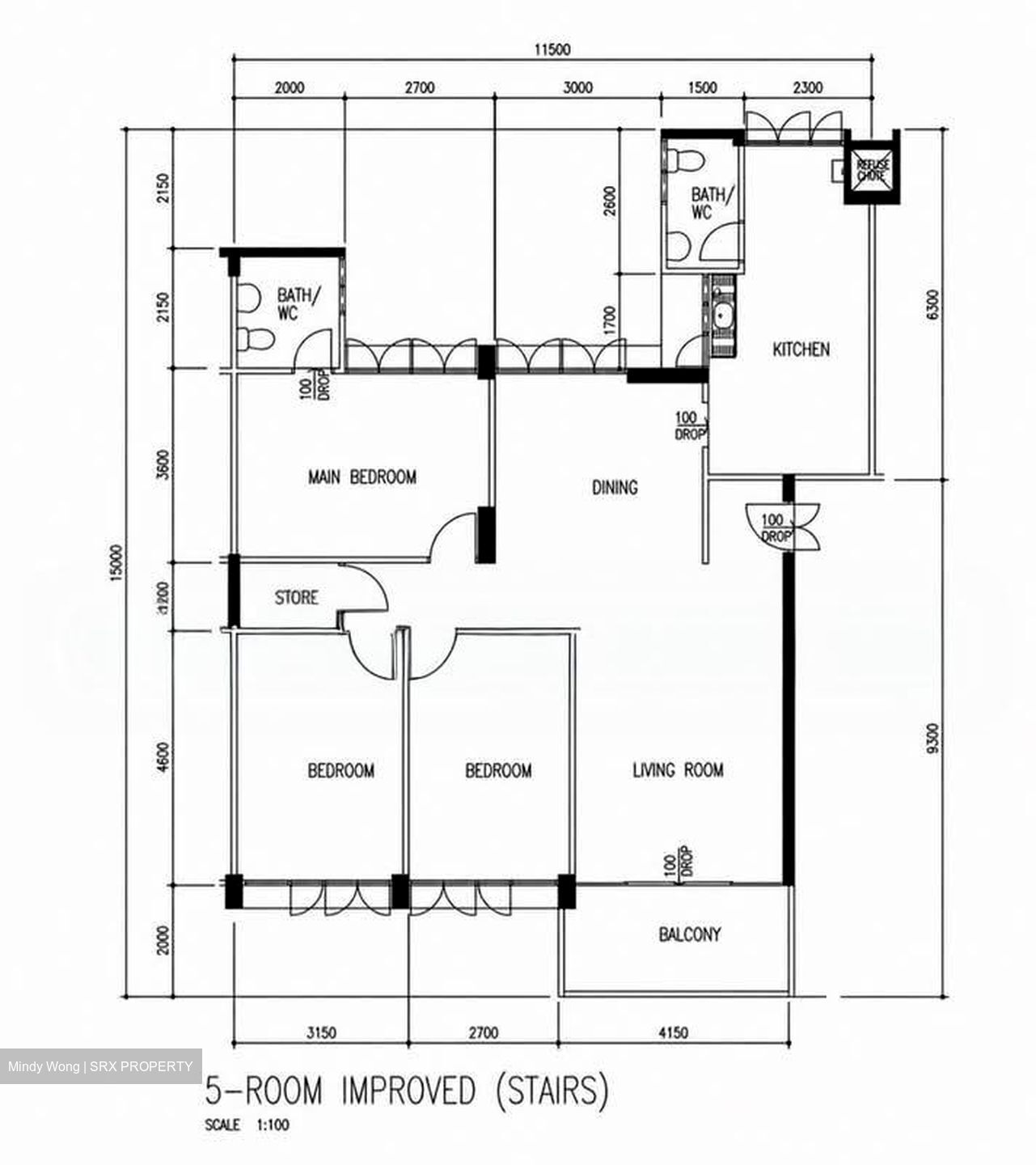 Blk 238 Yishun Ring Road (Yishun), HDB 5 Rooms #558354461
